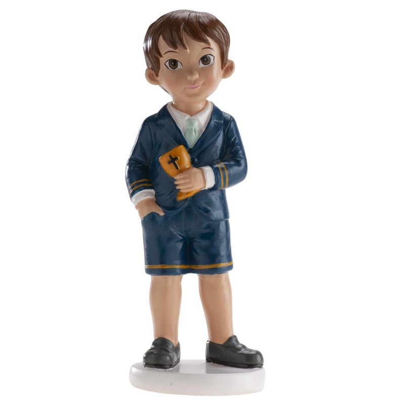 Figura Tarta Niño Comunión Blas con Cáliz Figura Tarta Niño Comunión Blas con Cáliz