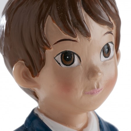 Figura tarta niño comunión blas con cáliz