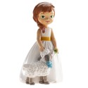 Figura de Tarta Niña Comunión con Oveja
