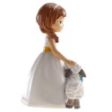 Figura de Tarta Niña Comunión con Oveja