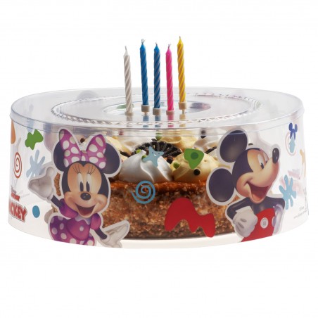 Cubre tartas con diseño de mickey y sus amigos