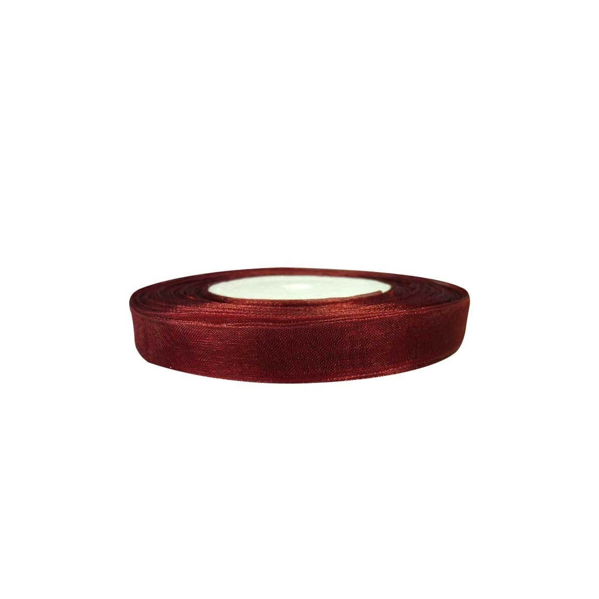 Cintas decorativas granate para lazos