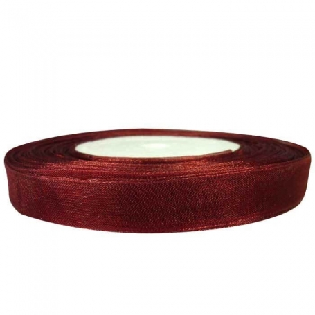 Cintas Decorativas Granate Para Lazos