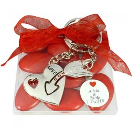 Llavero Doble Detalles Personalizados Boda