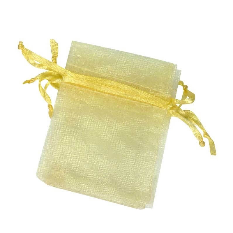 Bolsitas de organza champan 7 x 10