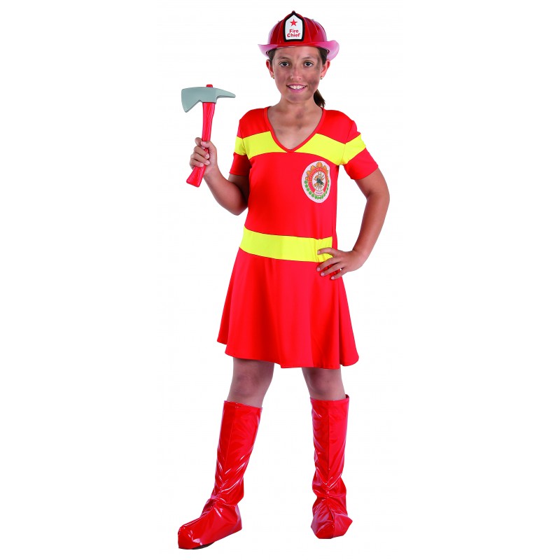 Disfraz Bombera niña