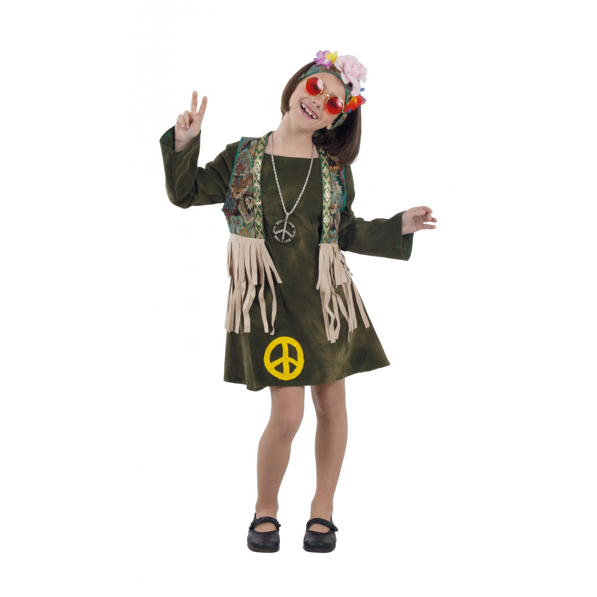 Disfraz Hippie chica
