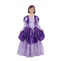 Disfraz Reina morada infantil