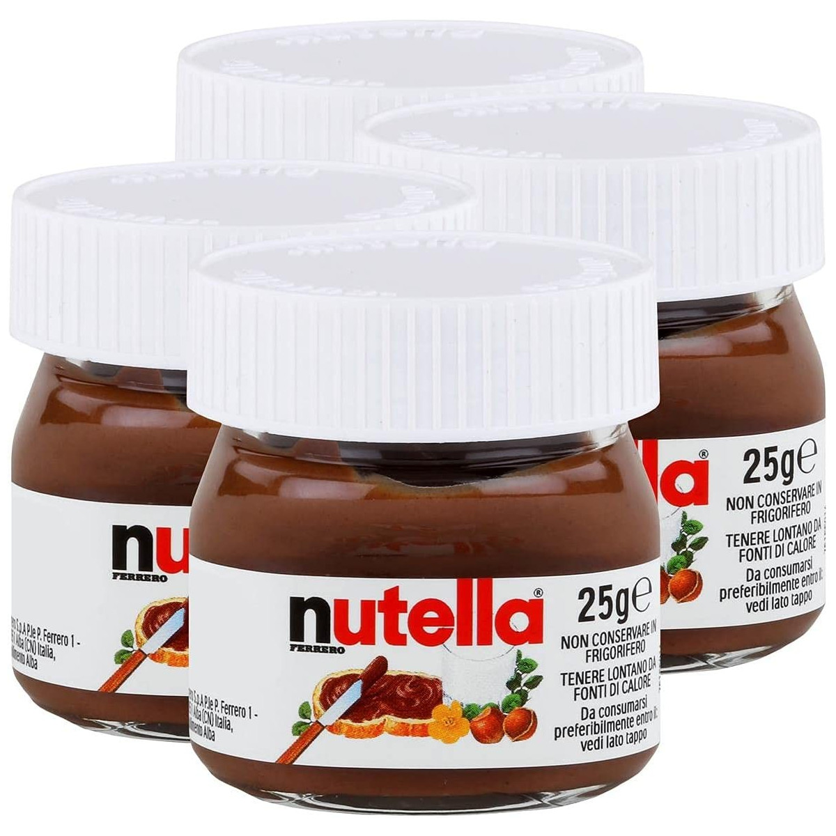 Nutella Pequeña De 25 Gramos