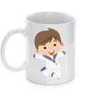 Taza niño comunión personalizada con texto y nombre