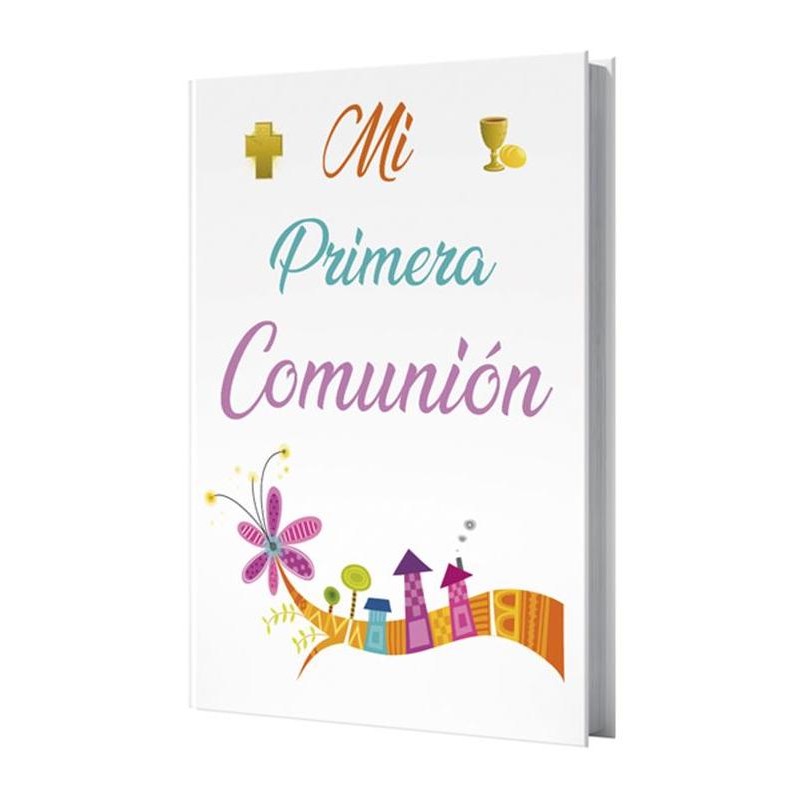 Libro mi primera comunión para fotos y firmas