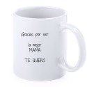 Taza personalizada con foto y texto