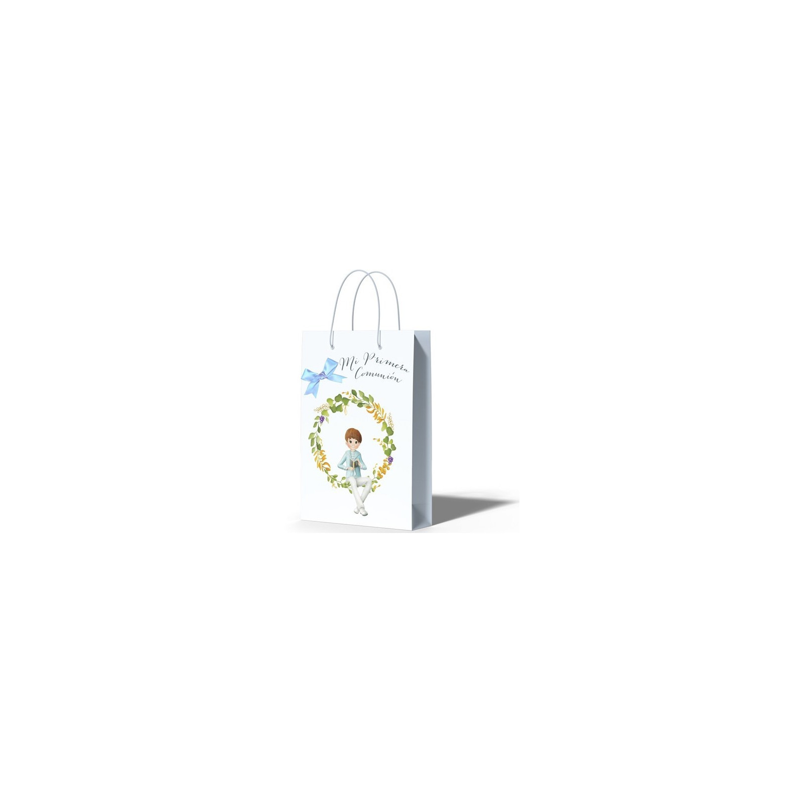 Bolsa pequeña lazo comunión niño orla