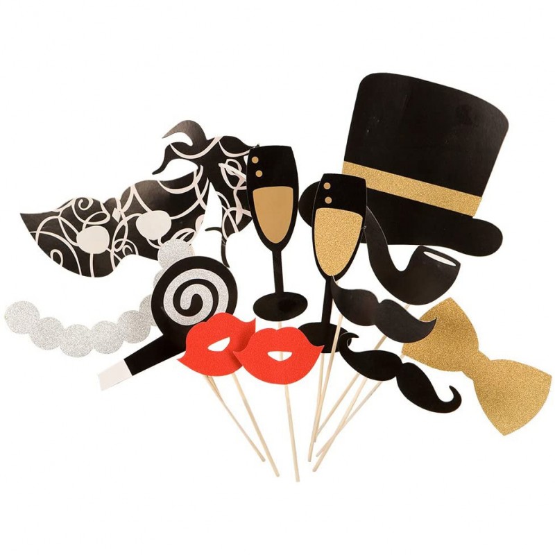 Set de Photocall con 12 Piezas para Fiestas Set de Photocall con 12 Piezas para Fiestas