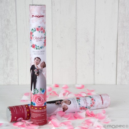 Cañón Confeti Pétalos de Rosas
