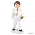 Figura de Tarta Comunión Niño Almirante
