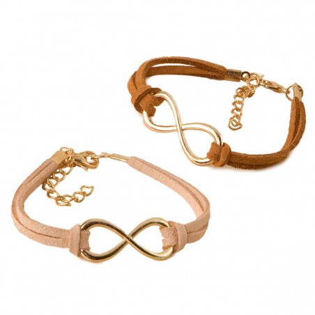 Pulsera Infinito Surtida en Dos Colores