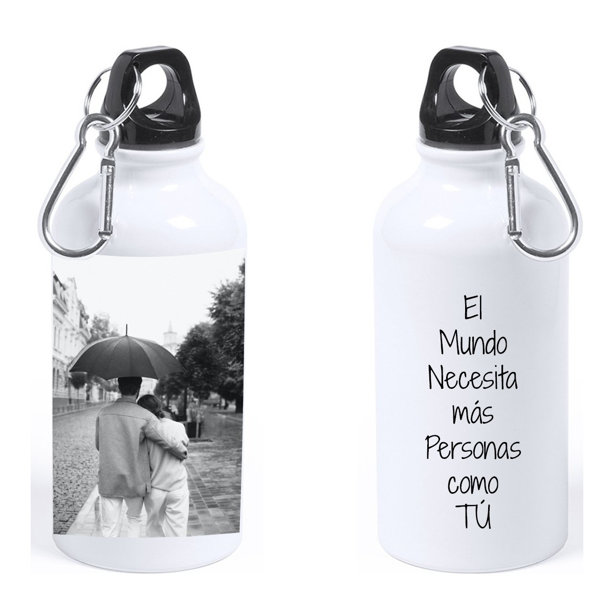 Regalos Personalizados Botella con Foto a Todo Color y Texto