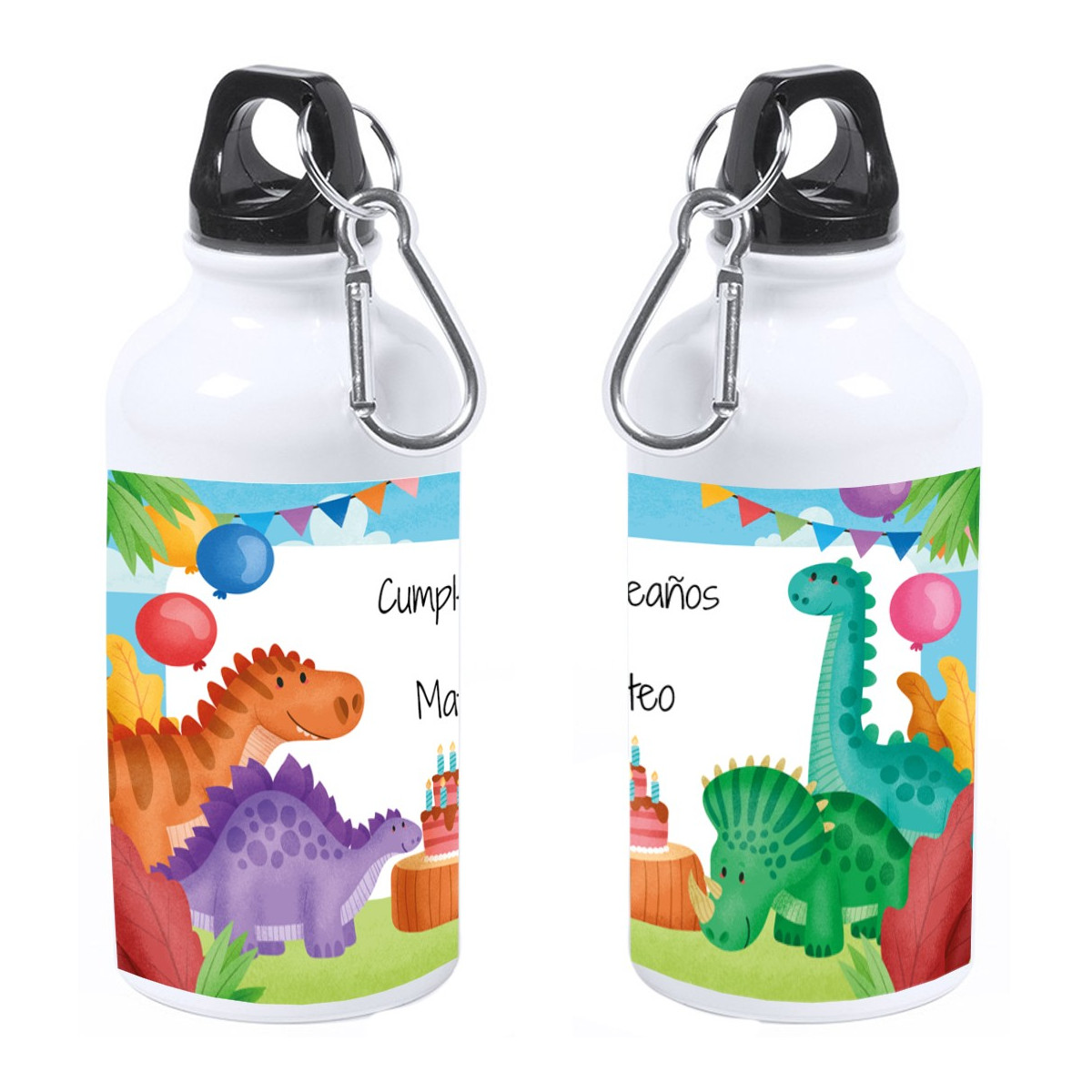 Bidón para cumpleaños personalizado con nombre
