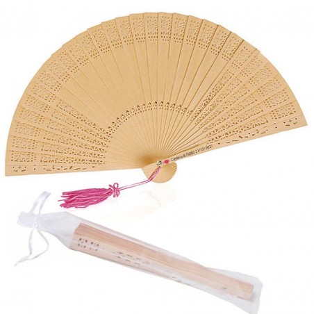 Detalles Invitadas Mujer Abanico Personalizado