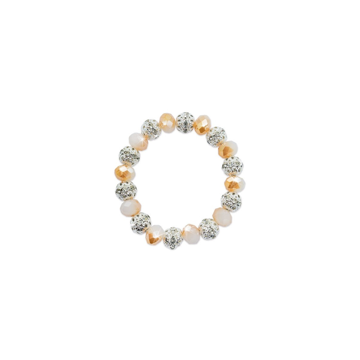 Pulsera de mujer brillante