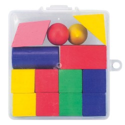 Puzzle De Madera Geometrico