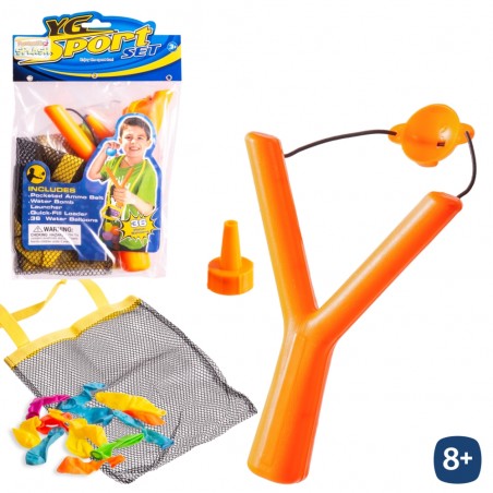 Lanzador de Globos de Agua con 36 Globos De Agua Y Red