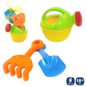 Regadera, Pala y Rastrillo para Playa y Piscina