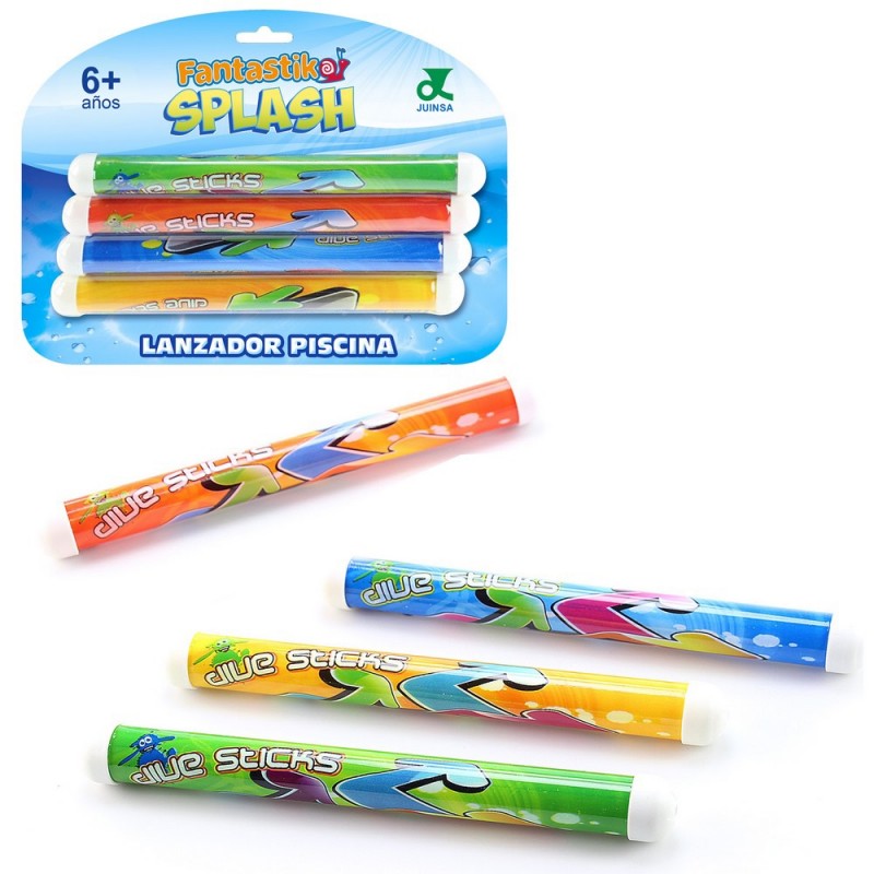 Set de 4 Lanzadores Bastones para Piscinas Set de 4 Lanzadores Bastones para Piscinas