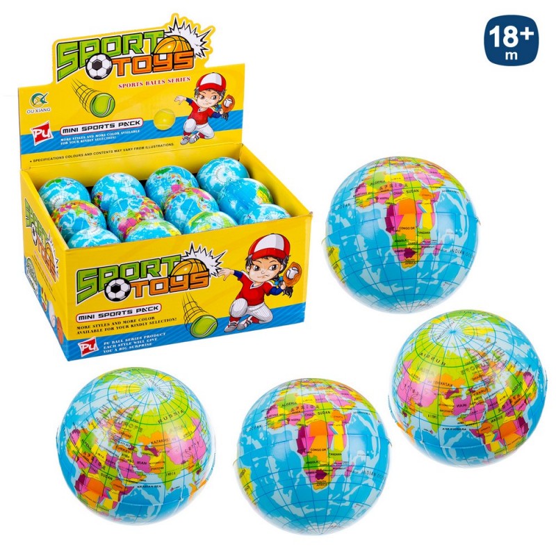 Detalles Niños Pelota Foam Bola del Mundo