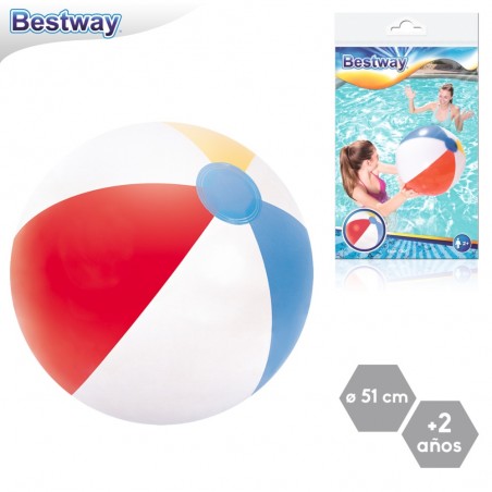 Pelota de playa paneles