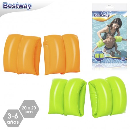 Manguitos flúor hinchable