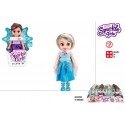 Muñeca princesa 10 cm surtidas