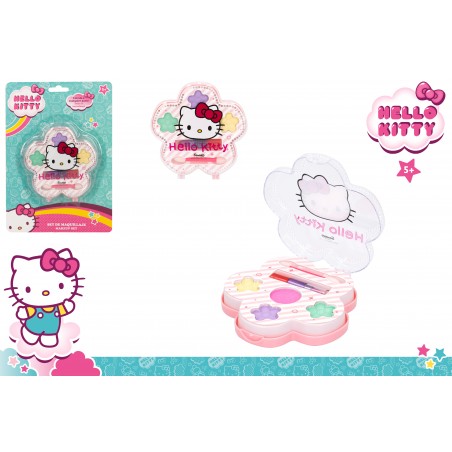 Set Maquillaje Flor Hello Kitty