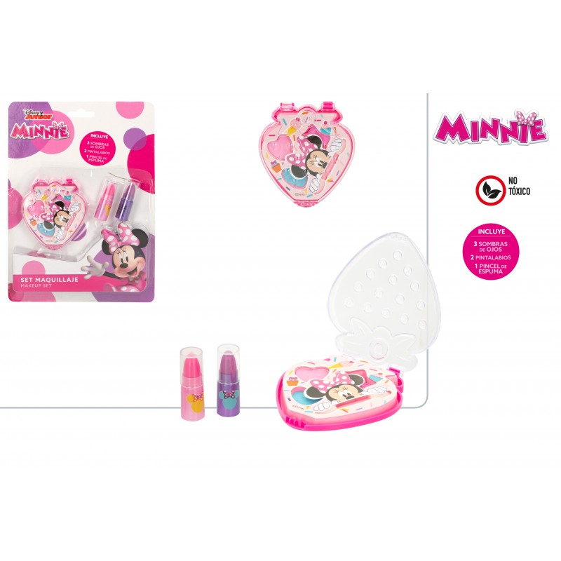 Set de Maquillaje Infantil Minnie Ideal para Detalles de Fiestas