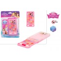 Brillos labiales princesas disney en caja con forma de teléfono móvil