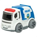Camión de metal policía o ambulancia con sistema fricción