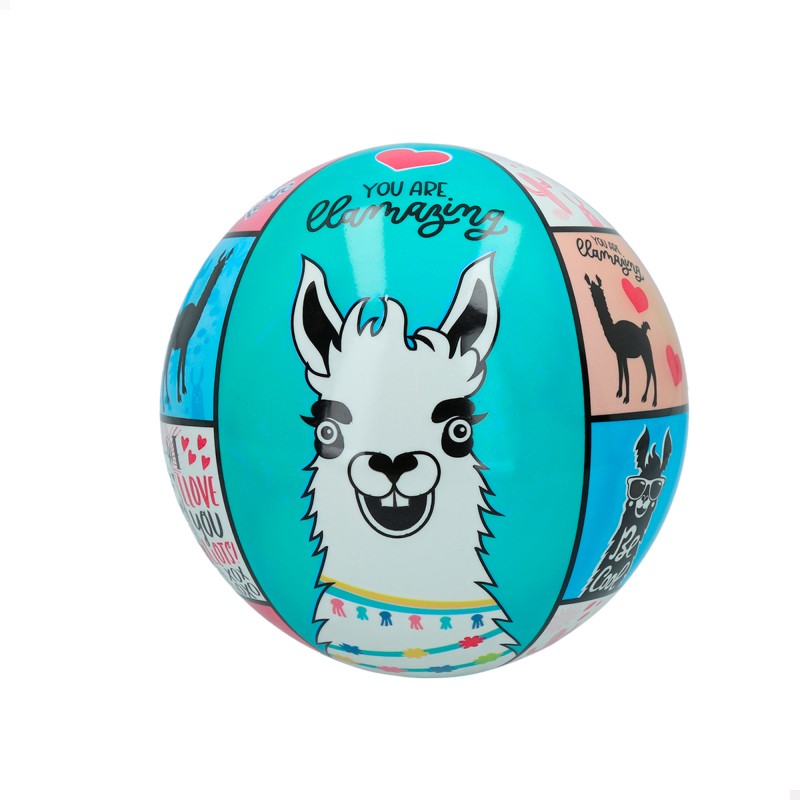 Pelota Llama de Pvc de 14 cm Pelota Llama de Pvc de 14 cm