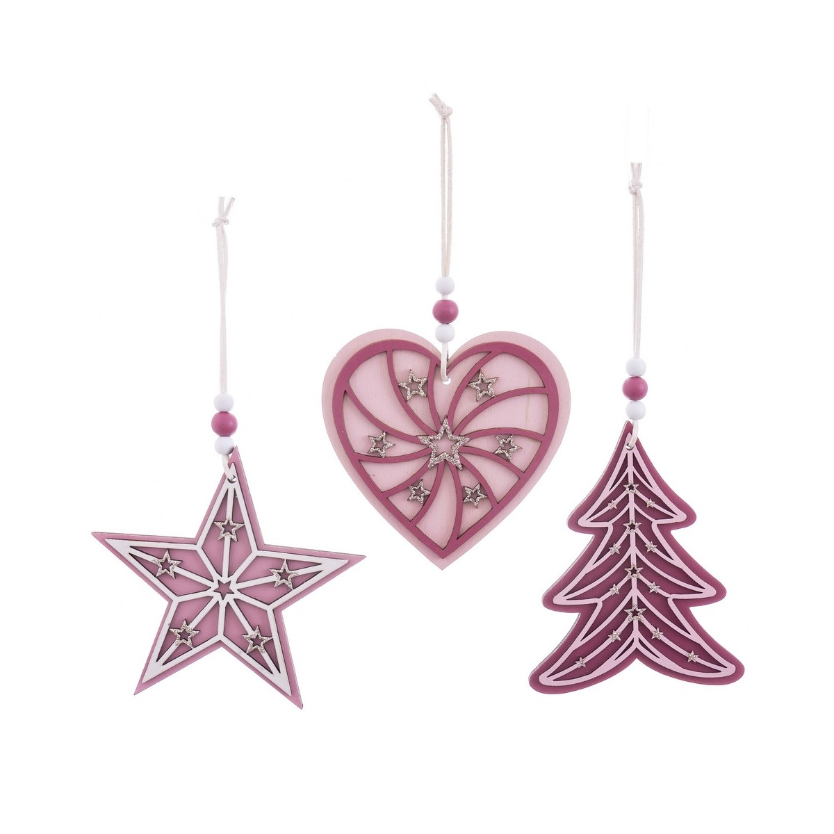 Colgante navideño surtidos de madera