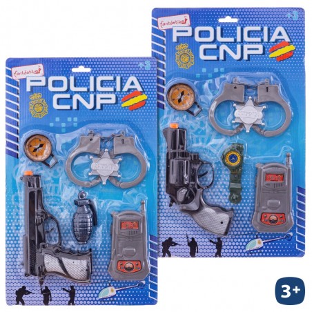 maletín camión policía