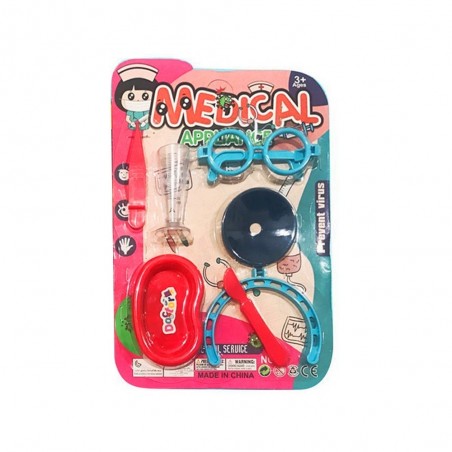 Set de doctor para niños con accesorios para jugar