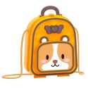 Mochila de juguete con mini perritos para jugar