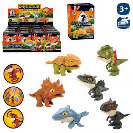 Dinosaurio de juguete para niños articulado y retroficción
