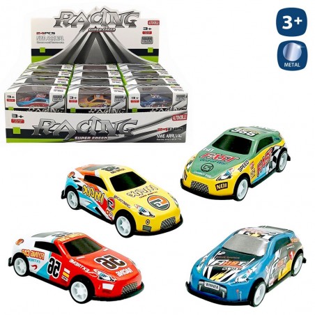Coche De Juguete De Carreras De Metal
