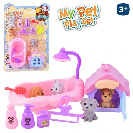 Peluqueria Canina De Juguete En Blister