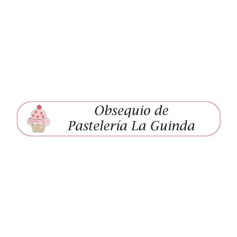 Pegatinas para pastelería