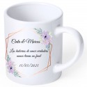 Taza personalizada con dedicatoria