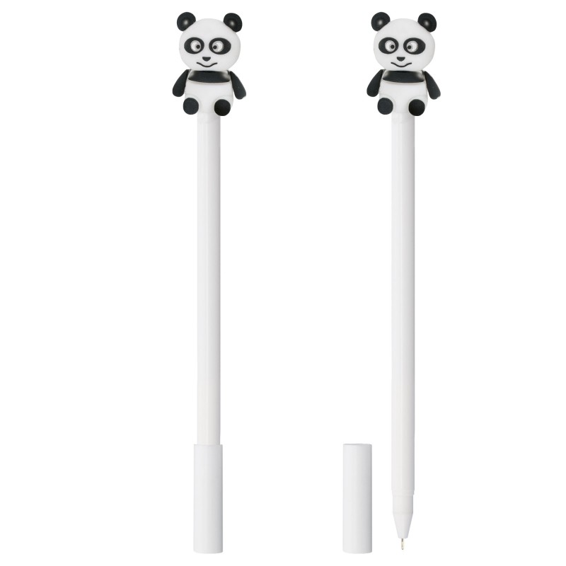 Bolígrafo con muñeco 3d en forma de oso panda