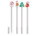 Set de 4 bolígrafos con motivos navideños
