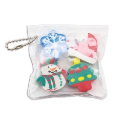 Set Gomas Navideñas Hal 1 Pack